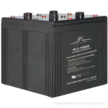 2V1500ah SLA Storage Battery for UPS (NL2-1500G)